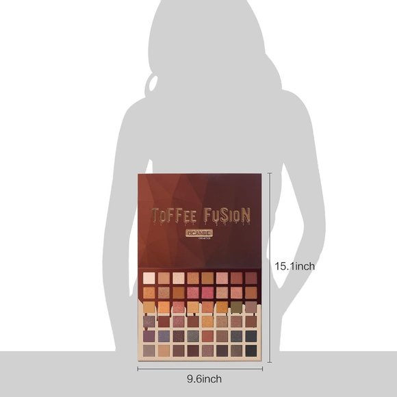 48 Color Long Lasting Blendable Natural Matte  Shimmer Metallic Eyeshadow Pallet - Picture 6 of 9